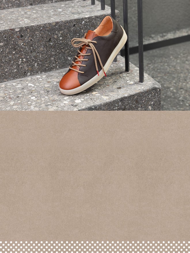 Think! Herren TURNA HE. Sneaker low mit Schnürung - Material: Nappa - Farbe: Braun